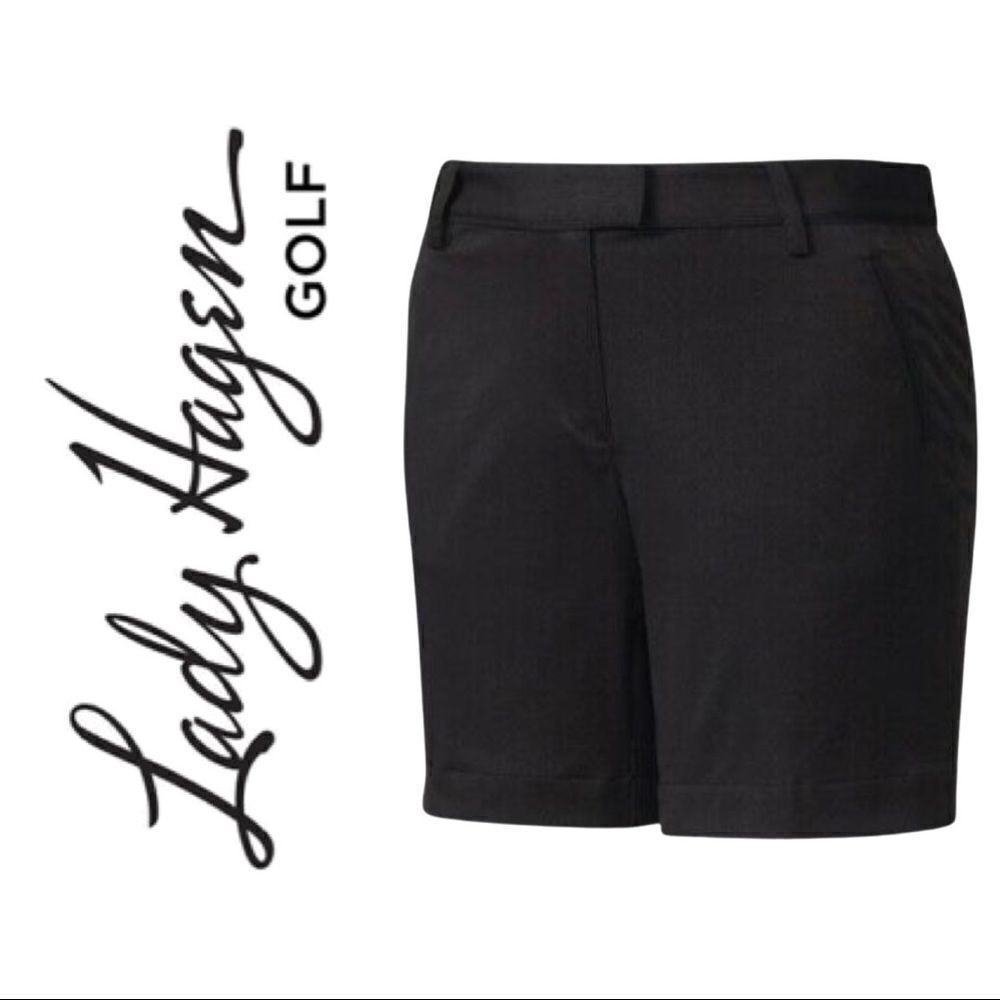 Lady Hagen Women's Core Golf Black Shorts